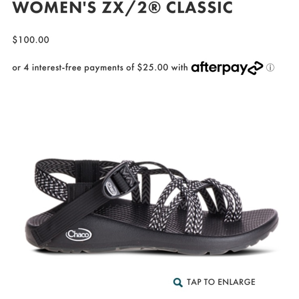 Chaco zx2 boost black